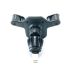 Holder 4you GL11 Black (фіксатор гачок у повітровідведення, класичний кріплення на шарнірній системі)