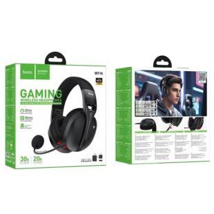 Bluetooth-гарнітура HOCO W114 (Bluetooth 5.1) Black (монітори)