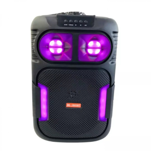 Портативная колонка MS-2065BT-W (USB+SD+Bluetooth+FM+дисплей+микрофон) 38см*23см*23см Black