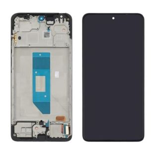 LCD Xiaomi Redmi Note 14(4G) с чёрным тачскрином + корпусная рамка OLED 159,6 mm (M)
