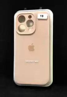 Чохол iPhone 15Pro Silicon Case original FULL Camera №19 pink sand (4you)