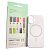 Чехол iPhone 17 Silicon BEATS with MagSafe №4 Snow