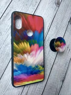 Чехол Xiaomi Redmi Note 6/6Pro Silicon Lima (M18) + popsocket -Акционная Цена!