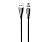 Usb-cable iPhone 5 HOCO U75 Blaze magnetic 3A 1.2m (метал.коннект, круглий, LED) Black