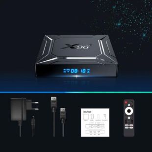 Smart TV X96 M200 4/32Gb (CPU:S905X5M;WIFI:2.4G /5G, Bluetooth：V5.0;OS:Android  14.0)