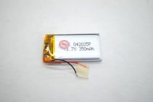 Аккумулятор 350mA/ч (37*20*0,2мм) 042035 (W) 