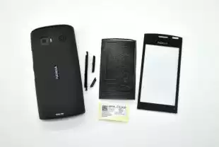 Корпус Nokia 500 AAA чорний повний "Акційна ціна"
