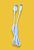 Usb-cable Type-C 4you Tems white (2A) (від10шт - 10%)