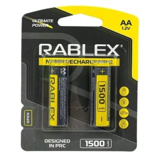 АКБ Rablex HR6 1500mAh AA (2 на блістері)