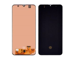 LCD Samsung A30s/A307 (2019) з чорним тачскрін OLED (М)