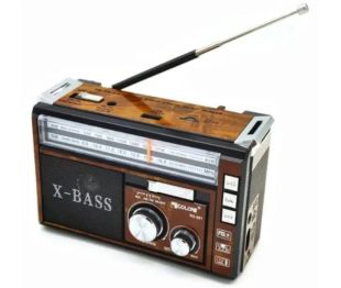 Радіоприймач Golon RX-381 ( USB + SD ) Brown