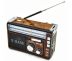 Радіоприймач Golon RX-381 ( USB + SD ) Brown