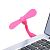 Вентилятор мобільний USB Pink (М)