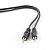 Кабель Gembird CCA-404 (3.5mm тато / тато, 1.2m) Cablexpert чорний