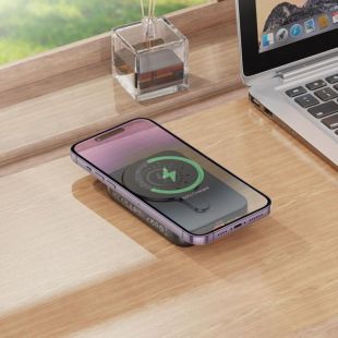 Power Bank 10000mAh HOCO J117A Esteem PD20W Magnetic с беспроводной зарядкой 15W Black