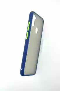 Чохол iPhone 12ProMax Silicon Gingle Matte Dark blue / green