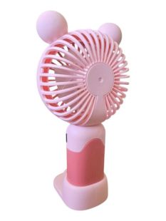 Вентилятор ручной MINI FAN SD-88 (подставка для телефона, 3 режима) Pink