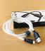 Usb-cable Type-C 4you Dnister white (3A, Silicon Perfect) - Нова упаковка! 