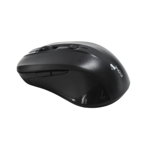 Миша бездротова 4you M6 black (Тиха, 2.4Ггц, 6кн, 800-1600DPI, 12міс гарантія) 