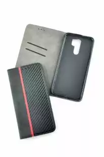Flip Cover for Huawei P40 Lite / Nova 7SE Carbon (5G) Black (4you) "Акційна ціна"