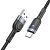 Usb-cable Type-C HOCO U117 1,2 m(круглий) Black