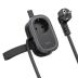Удлинитель сетевой HOCO NS7 PD20W (2USB/1Type-C/1xSocket) 1m Black
