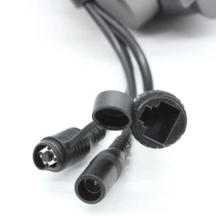 IP-камера Q812 4MP вулична з підсвічуванням Black