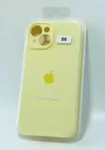 Чохол iPhone 15Plus Silicon Case original FULL Camera №56 melon (4you)