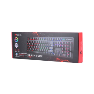 Клавіатура провідна XTRIKE ME GK-980 (USB, з підсвічуванням) Black