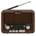 Радиоприемник Golon RX-7070BT (Bluetooth, USB, microSD) Brown