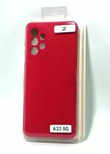 Чохол Samsung A33(5G) Silicon Original FULL №2 Rose red (4you)