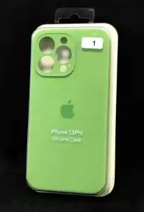 Чохол iPhone 13Pro Silicon Case original FULL Camera № 1 green ( 4you )