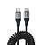 Cable Type-C/Type-C HOCO X121 60W 1.5m (круглый) Black