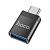 Перехідник HOCO UA17 OTG Type-C-USB3.0 Black