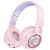 Bluetooth-гарнітура HOCO W50 (Bluetooth 5.3) (Монітори) Pink