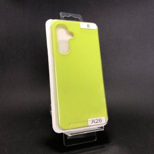 Чехол Samsung A26 Silicon Original FULL №8 Yellow (4you)