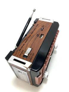 Радиоприемник Golon RX-BT086 (Bluetooth, USB+SD, фонарик) Rose gold