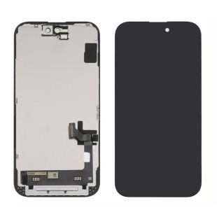 LCD iPhone 15 с чёрным тачскрином + дисплейная рамка ZY-IN CELL FHD (M) 