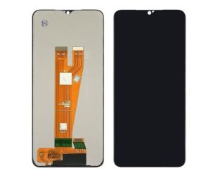 LCD Samsung A04/A045 (2022) із чорним тачскрином (ШЛЕЙФ ПОДВІЙНИЙ) (Х) 5001205