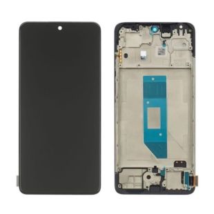 LCD Xiaomi Redmi Note 14(4G) із чорним тачскрином + корпусна рамка IPS 159,6 mm (M)