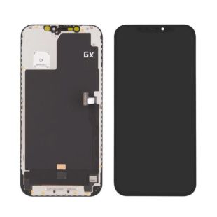 LCD iPhone 12 Pro Max с чёрным тачскрином + дисплейная рамка GX-OLED HARD без упаковки (M) 