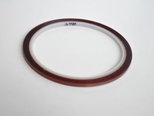 Термоскотч 3mm каптоновый, коричневый max t300 гр (М) 