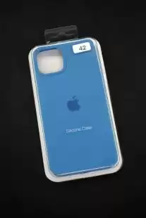 Чохол iPhone 15 Silicon Case original FULL №42 capri blue (4you) 