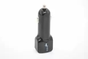АЗП 4you B1 (2100mAh - 100%, Long, 2 USB, Exclusive design) black