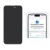 LCD iPhone 14 Pro Max с чёрным тачскрином + дисплейная рамка 120Hz (без ошибки) DD-OLED (M) 