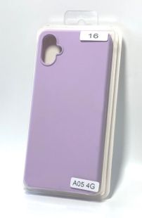 Чохол Samsung A05(4G) Silicon Original FULL № 16 Lilac (4you)