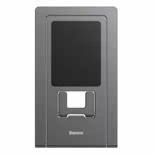 Тримач для смартфона Baseus Foldable Metal Desktop Holder (настільний) Grey LUKP000013