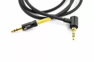 Аудіо кабель 3,5mm/3,5mm AUX 4you Gatino 1m чорний (від10шт - 10%)