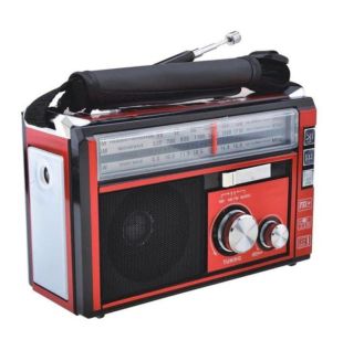 Радіоприймач Golon RX-381 ( USB + SD ) Red