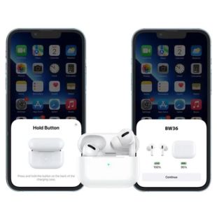 Bluetooth-гарнитура BOROFONE BW36 TWS (Bluetooth 5.3) White